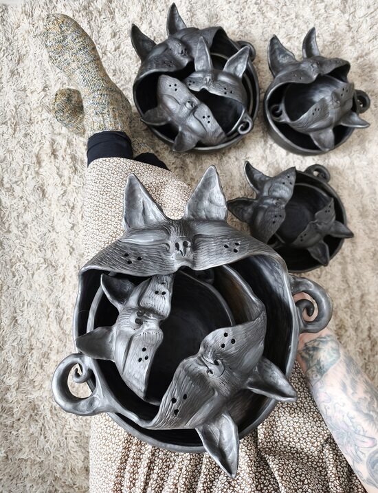 M - izmēra bļoda - Kaķis