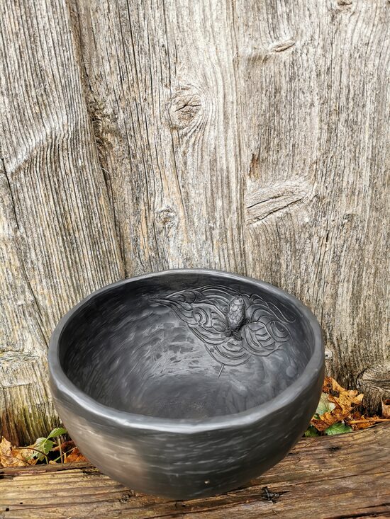 Bļoda M - Zivs peld augšup