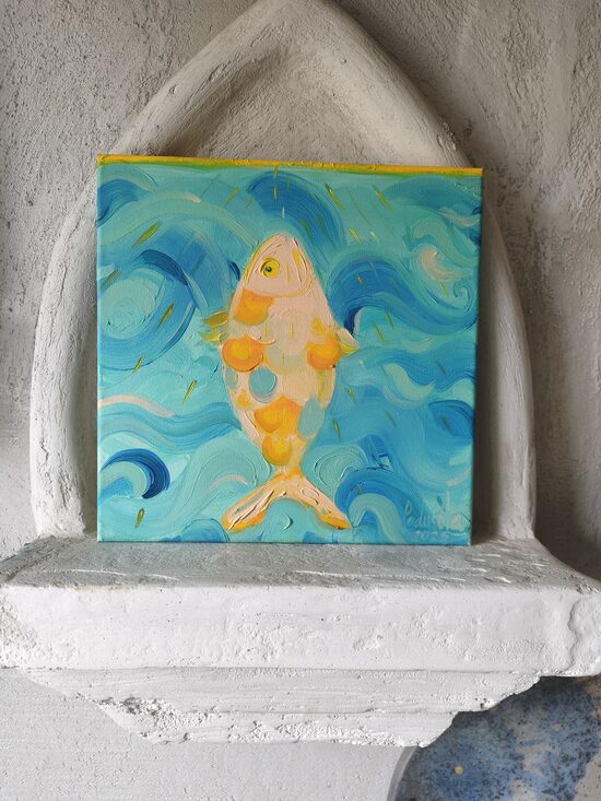 Zivs peld augšup nr 3 eļļa