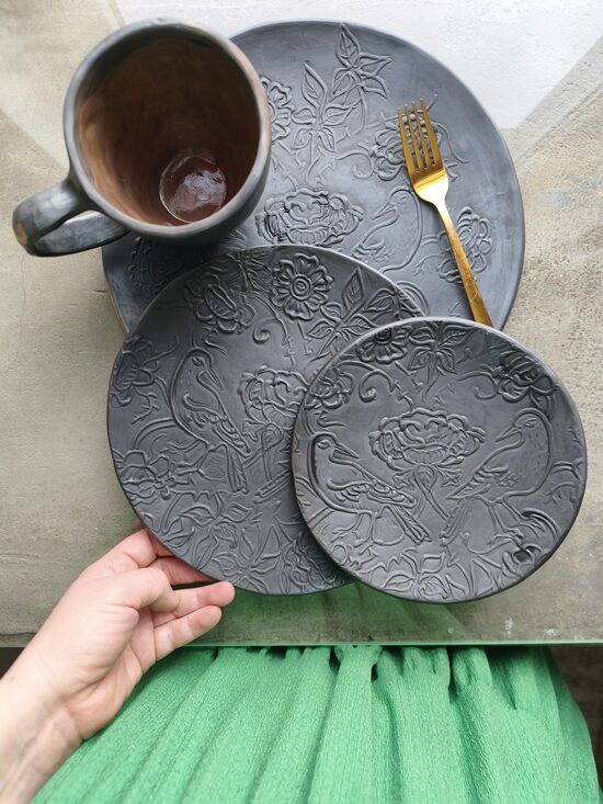 Trauku komplekts - Zamtu rūžu