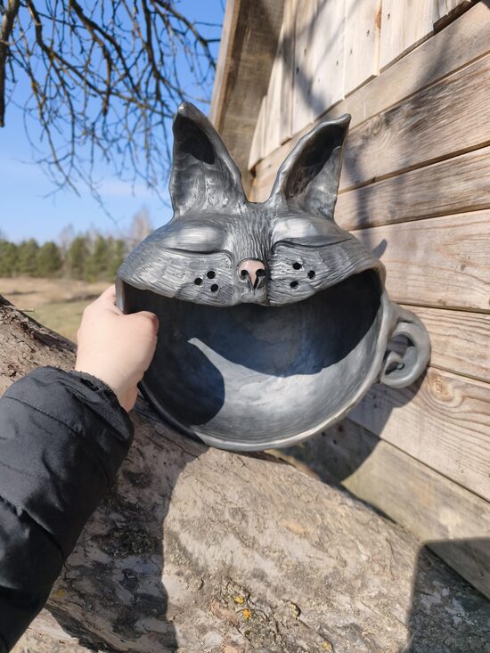 Bļoda Kaķis M ar klazētu degunu