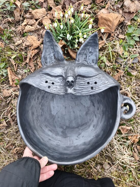 L- izmēra bļoda -Kaķis